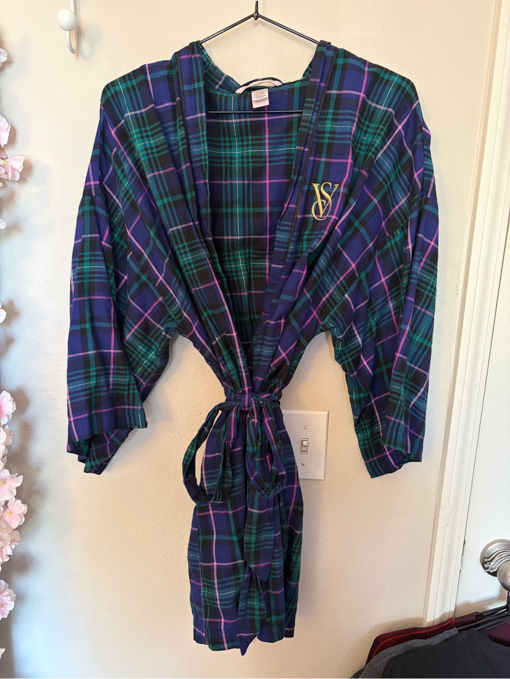 Victoria's Secret Plaid Robe